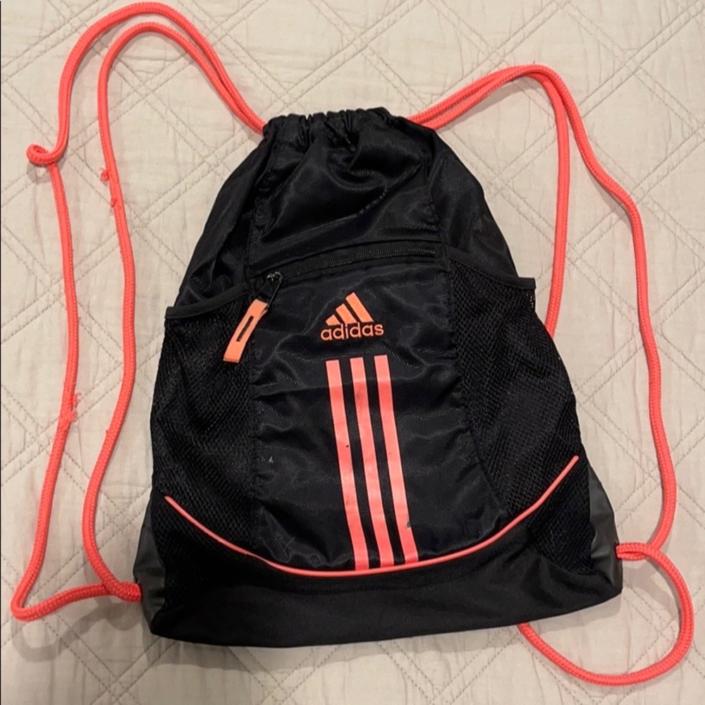 Adidas drawstring bag